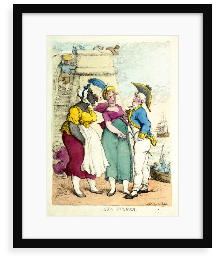 Sea Stores by Thomas Rowlandson