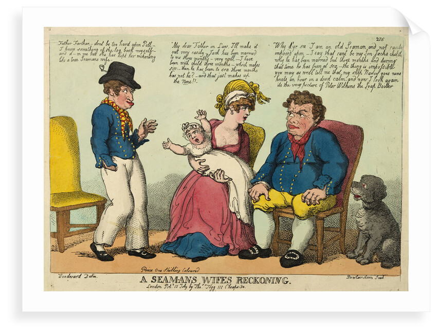 A seaman's wife's reckoning by George M. Woodward