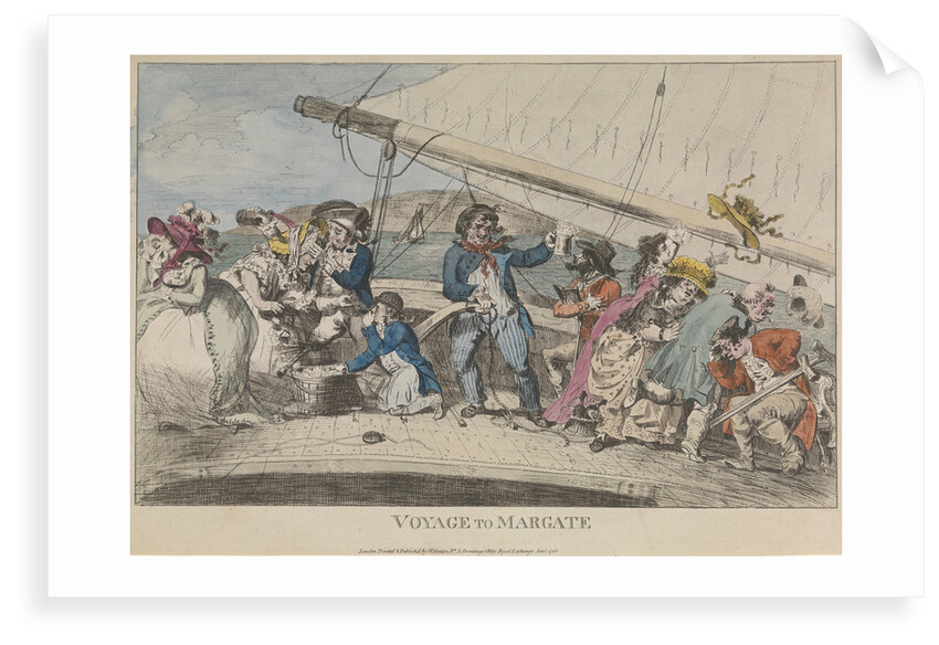 Voyage to Margate by W. Hinton