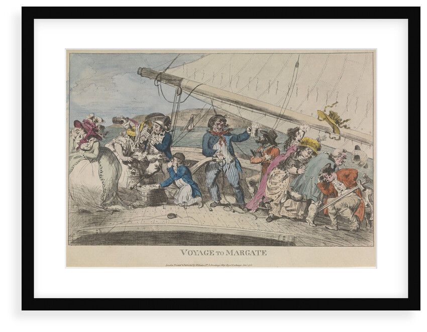 Voyage to Margate by W. Hinton