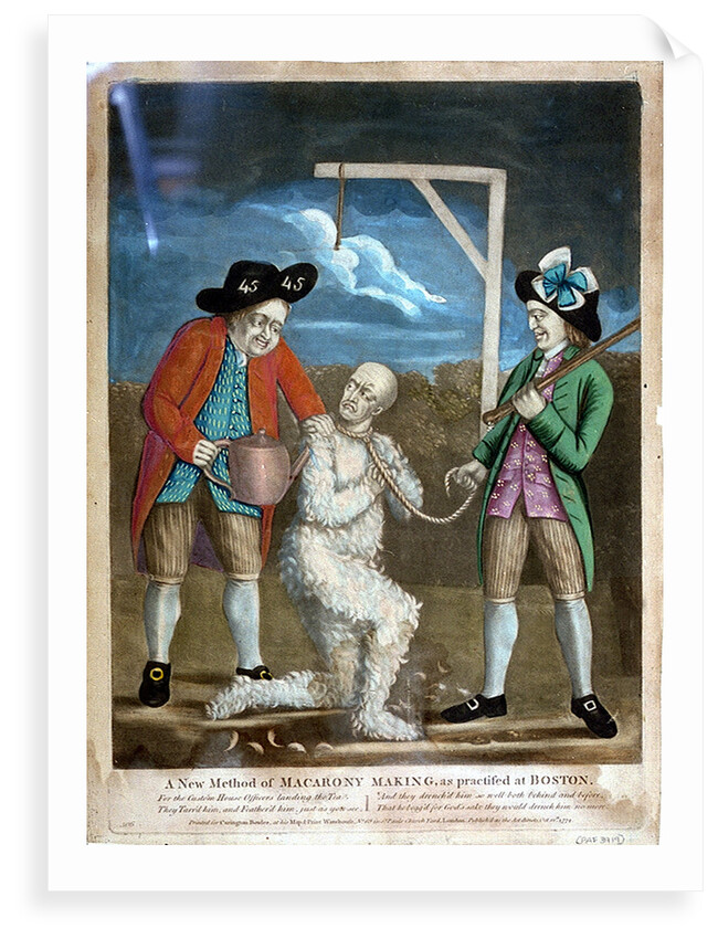 A New Method of Macarony Making, as practised at Boston by unknown
