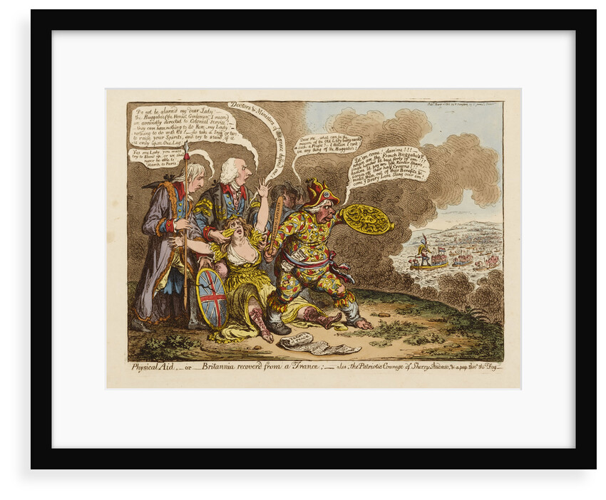 Physical Aid... by James Gillray