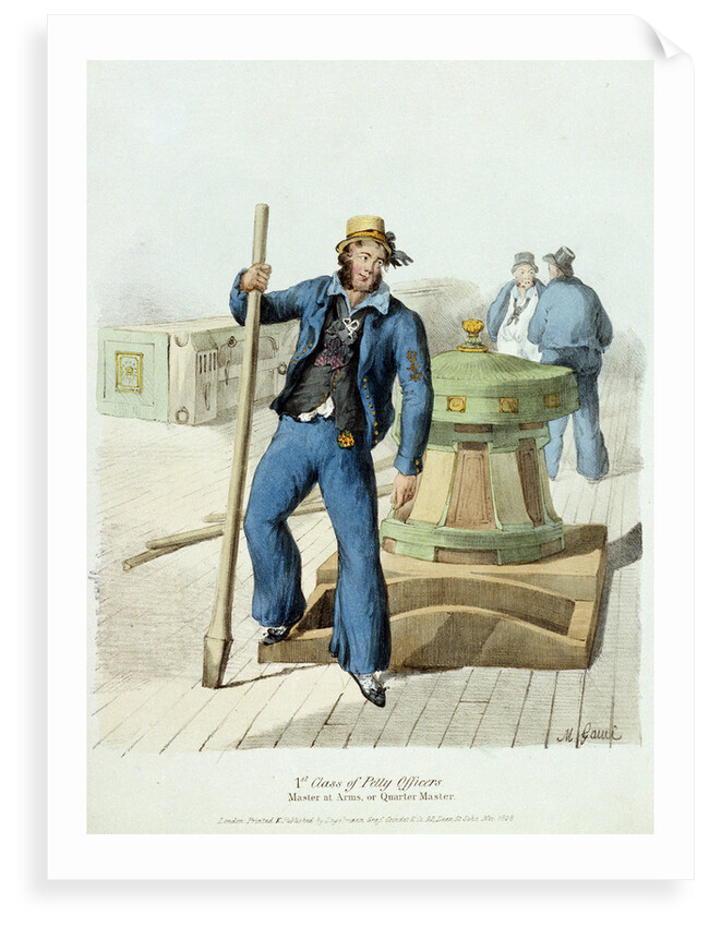 1st Class of Petty Officers: Master at Arms, or Quarter Master by M. Gauci