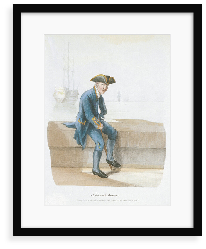 A Greenwich Pensioner (uniform) by Engelmann