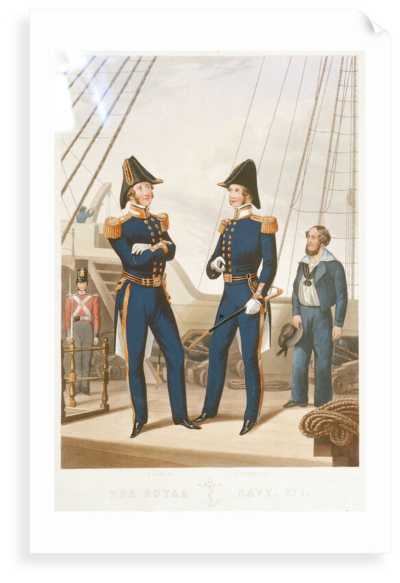 The Royal Navy, No 1. Captain. Lieutenant by unknown