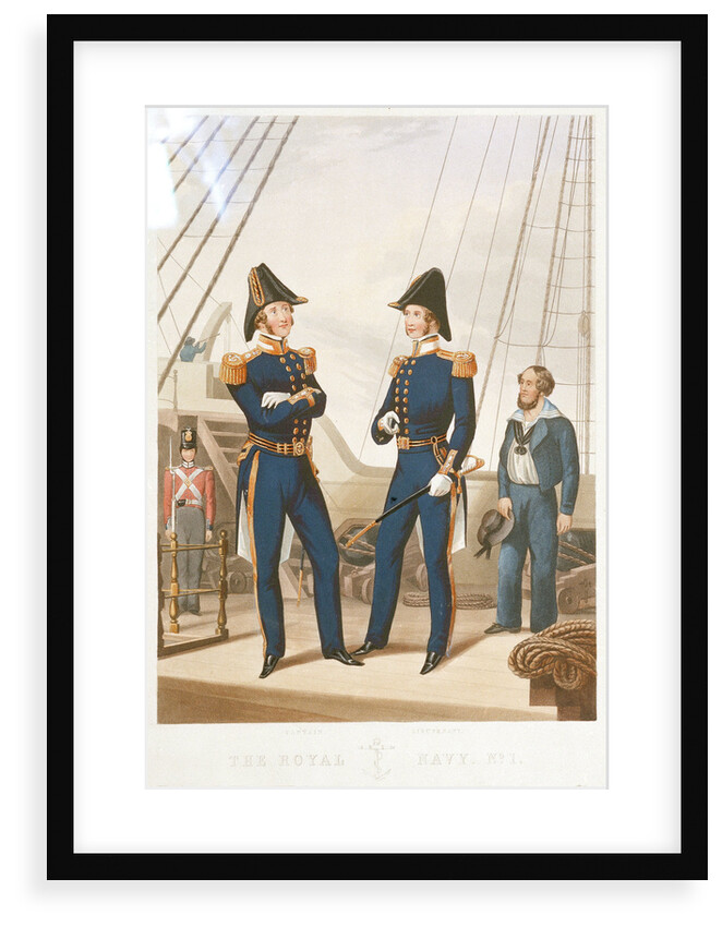The Royal Navy, No 1. Captain. Lieutenant by unknown