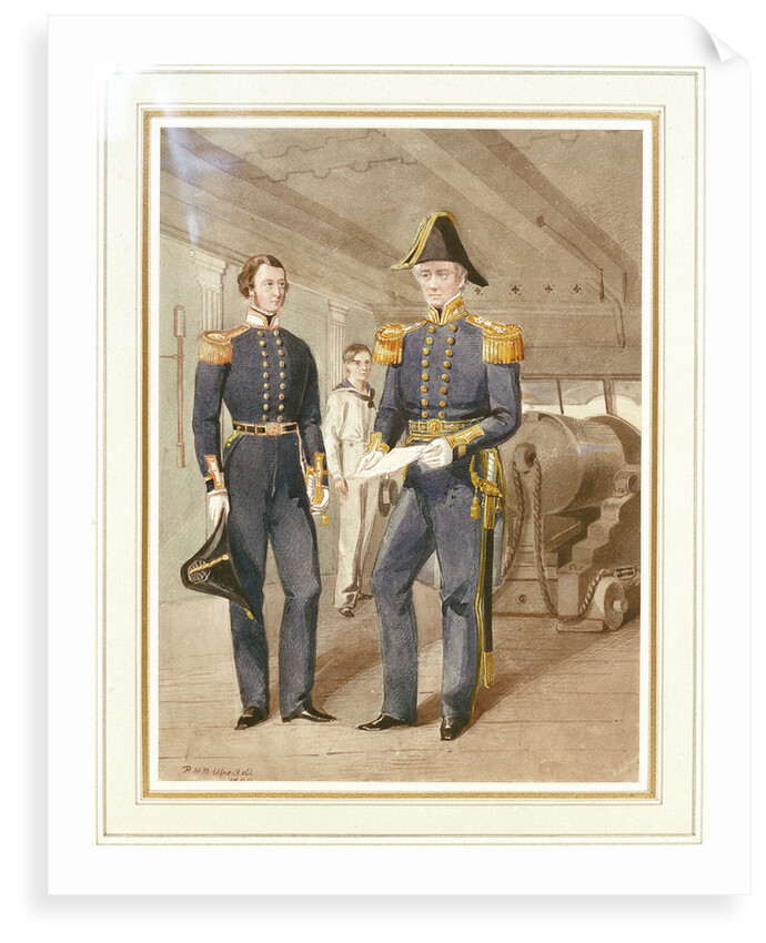 The Royal Navy. No 4. Mate. 2nd Class Boy. Commodore by R.H.C. Ubsdell