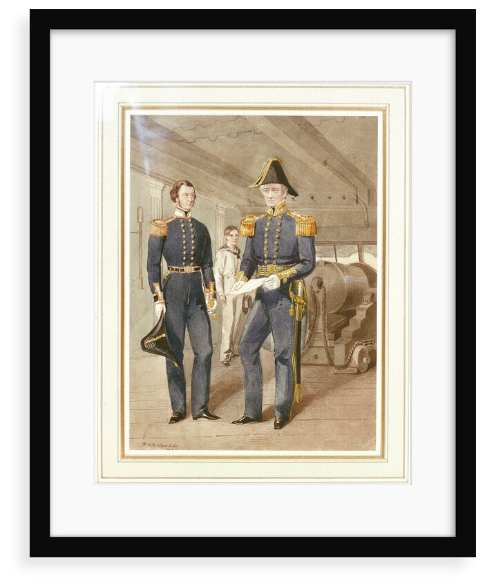 The Royal Navy. No 4. Mate. 2nd Class Boy. Commodore by R.H.C. Ubsdell