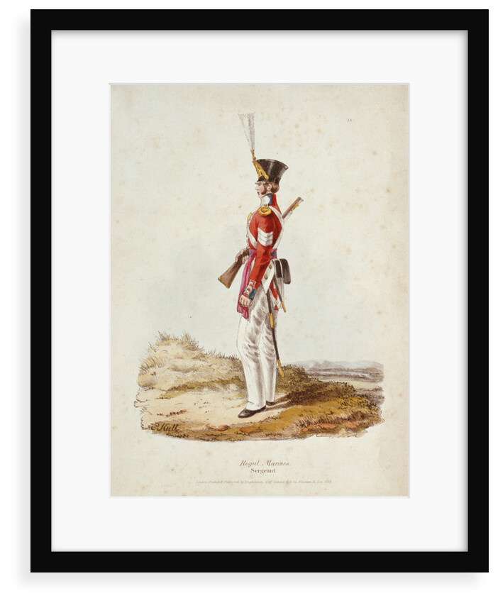 Royal Marines. Sergeant. by E. Hull