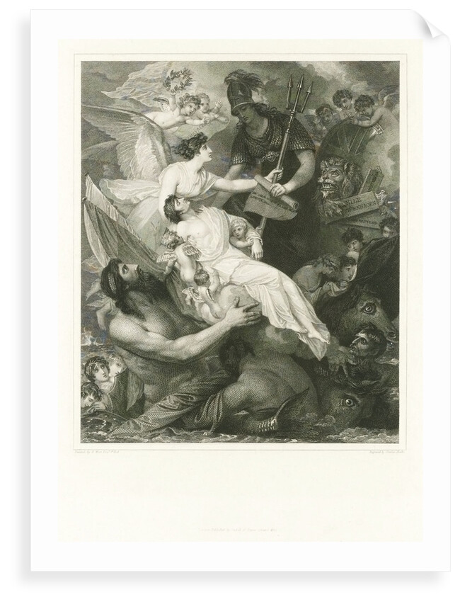 Apotheosis of Nelson by Benjamin West