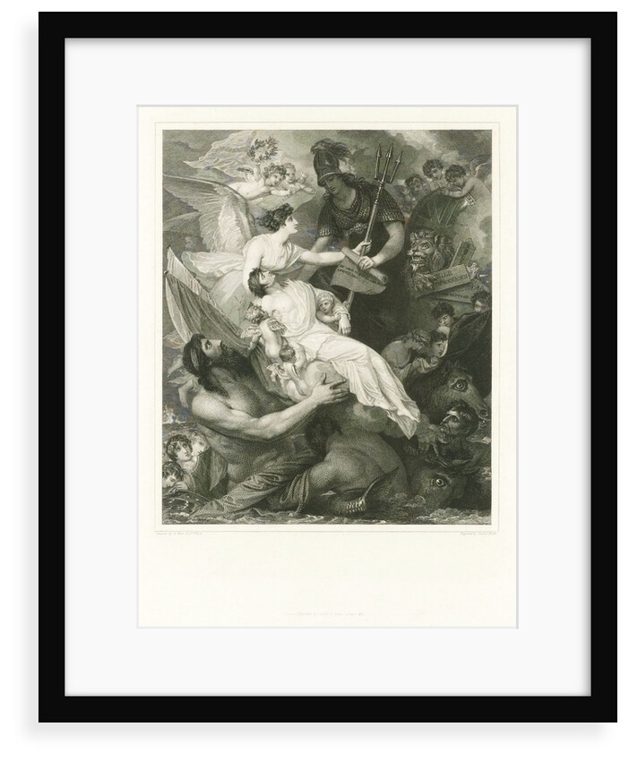 Apotheosis of Nelson by Benjamin West