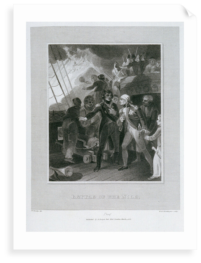 Battle of the Nile by William Bromley