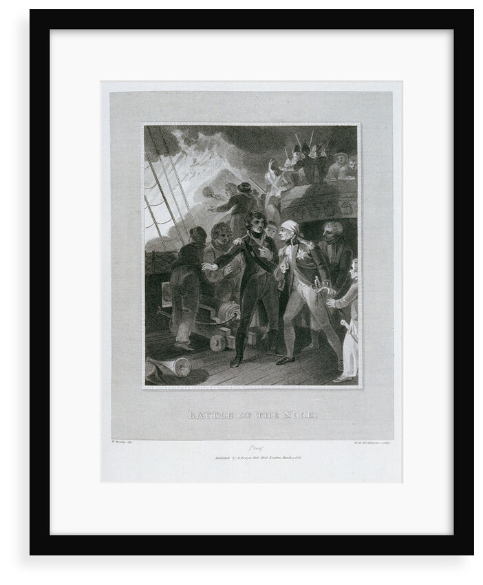 Battle of the Nile by William Bromley