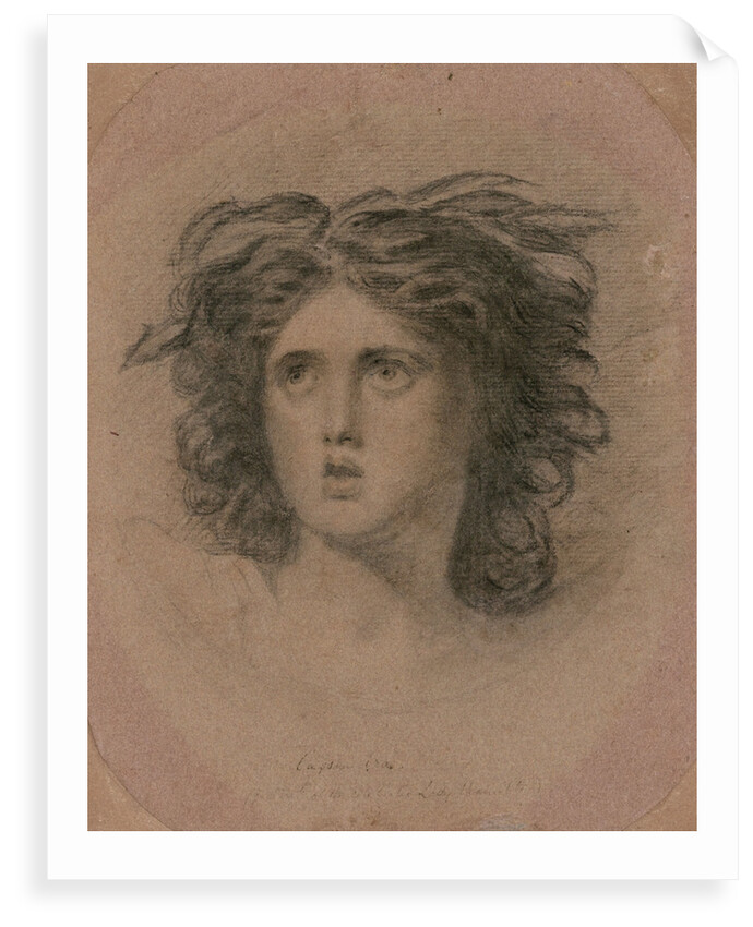 Emma Hart as Cassandra by George Romney