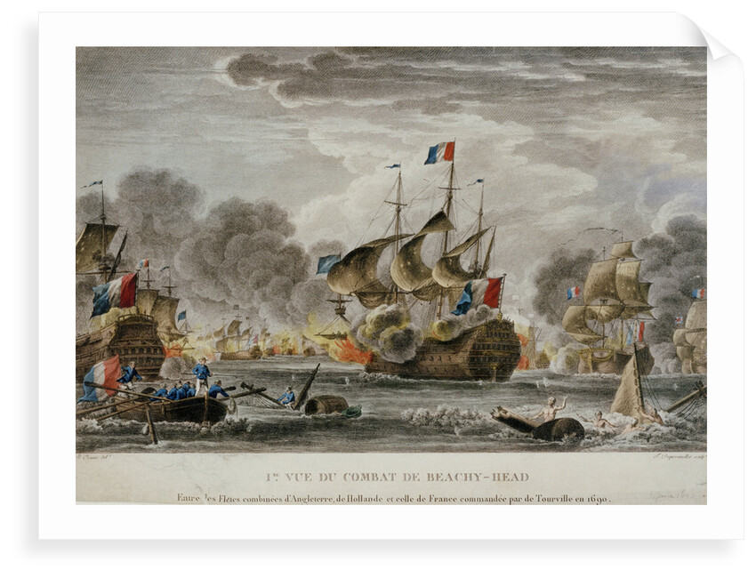Battle of Beachy Head, 30 June 1690 by Nicolas Ozanne