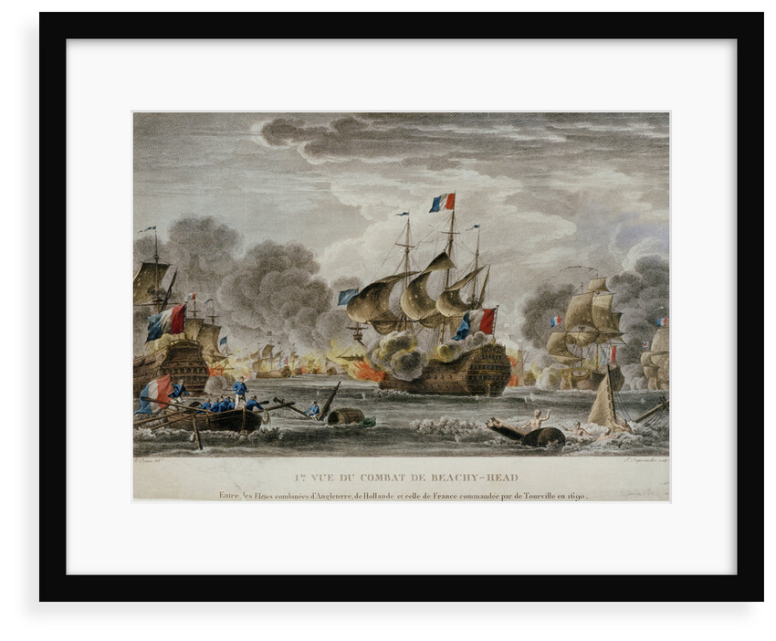 Battle of Beachy Head, 30 June 1690 by Nicolas Ozanne