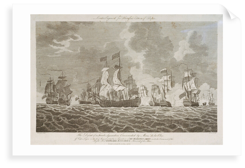 Defeat of a French squadron off Cape Lagos, 18 August 1759 by Goldar