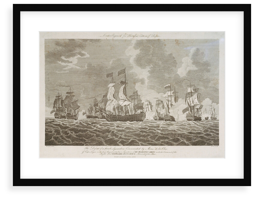 Defeat of a French squadron off Cape Lagos, 18 August 1759 by Goldar