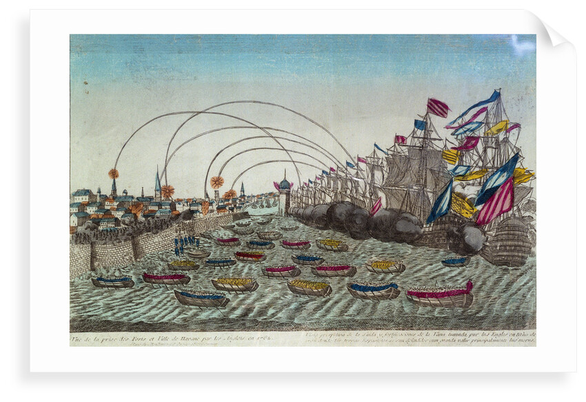 The Capture of Havana, 7 July - 14 August 1762 by unknown