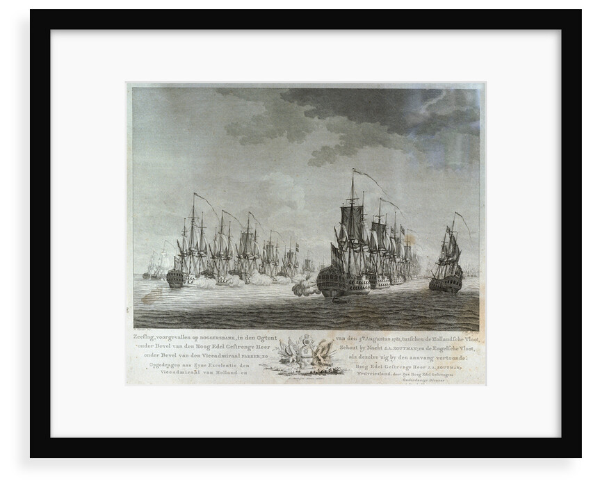 Dogger Bank, 5 August 1781 by J. Ouwater