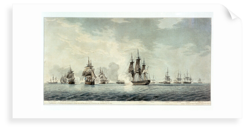 Battle of the Nile by Francis Chesham
