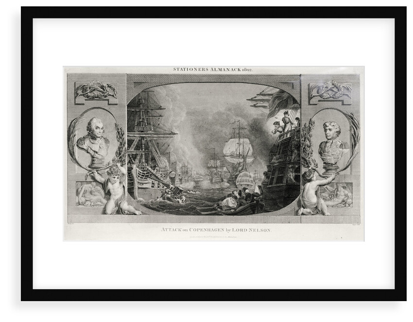 Attack on Copenhagen by Lord Nelson by Burney