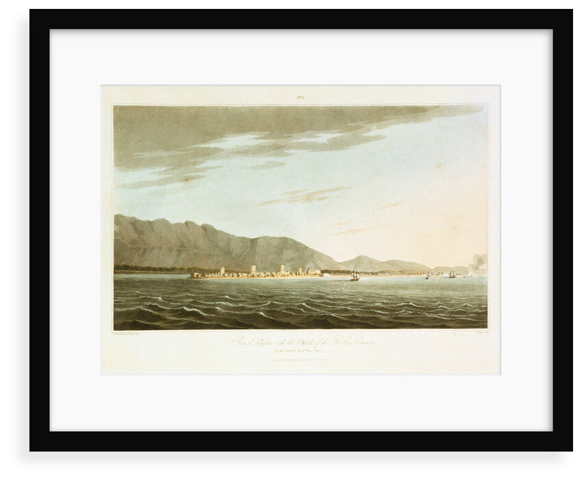 No. 5 'Rusul Khyma, with the attack of the H C-s Cruisers on the evening of 11 November 1809' by R. Temple