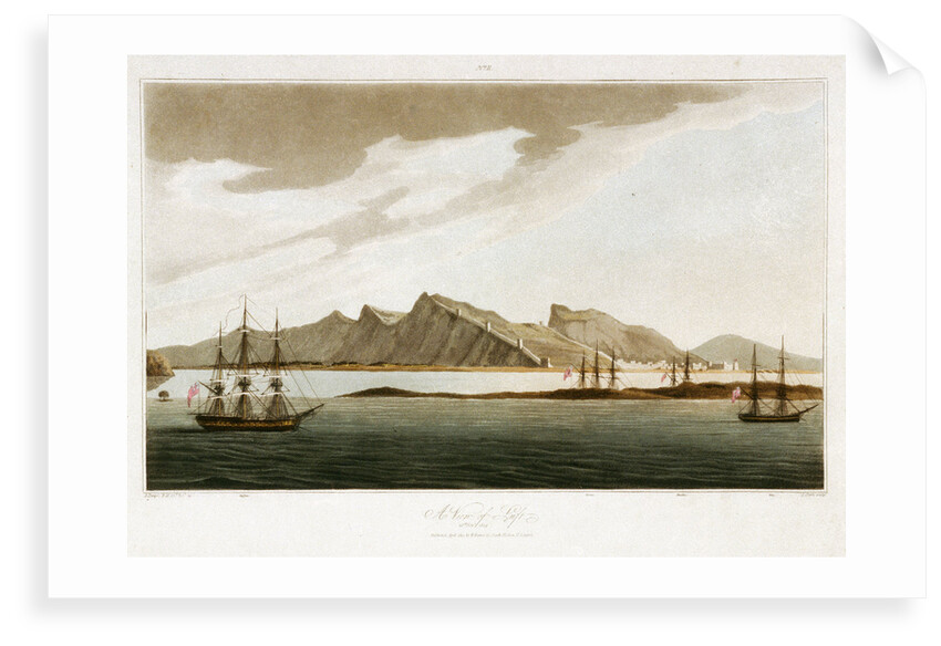 No. 11 'A View of Luft, 26 November 1809' by R. Temple