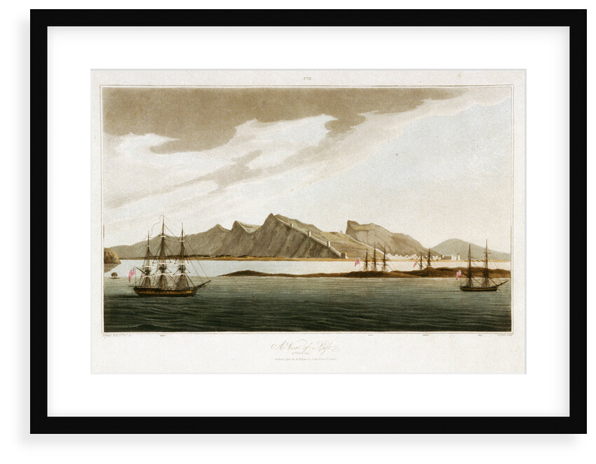 No. 11 'A View of Luft, 26 November 1809' by R. Temple