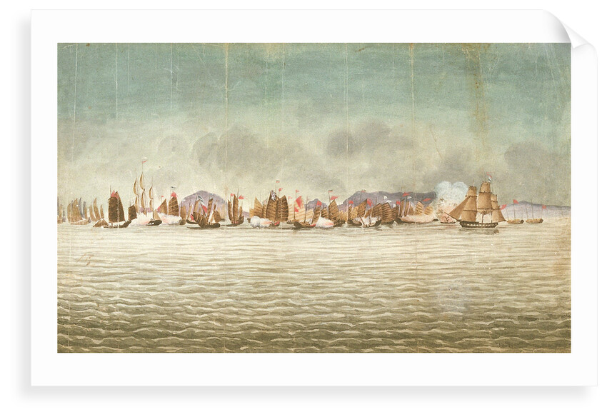 'Chinese War. 'Volage' & 'Hyacinth'?, 3 November 1839 by Millar
