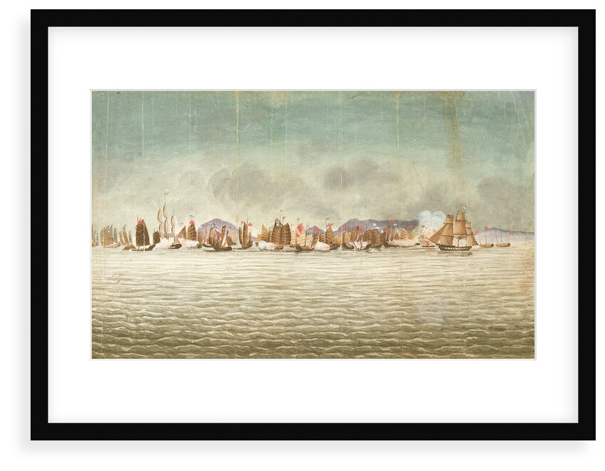 'Chinese War. 'Volage' & 'Hyacinth'?, 3 November 1839 by Millar