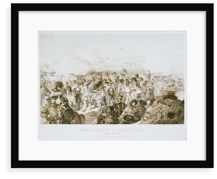 Bombardment of Sebastopol (Sailors Intrenchment) by Maxwell Mackenzie