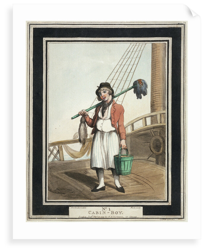 Cabin boy: no.1 in series by Thomas Rowlandson