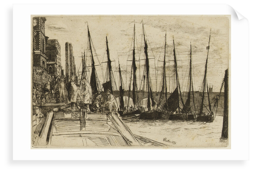 Billingsgate by James Abbott McNeill Whistler