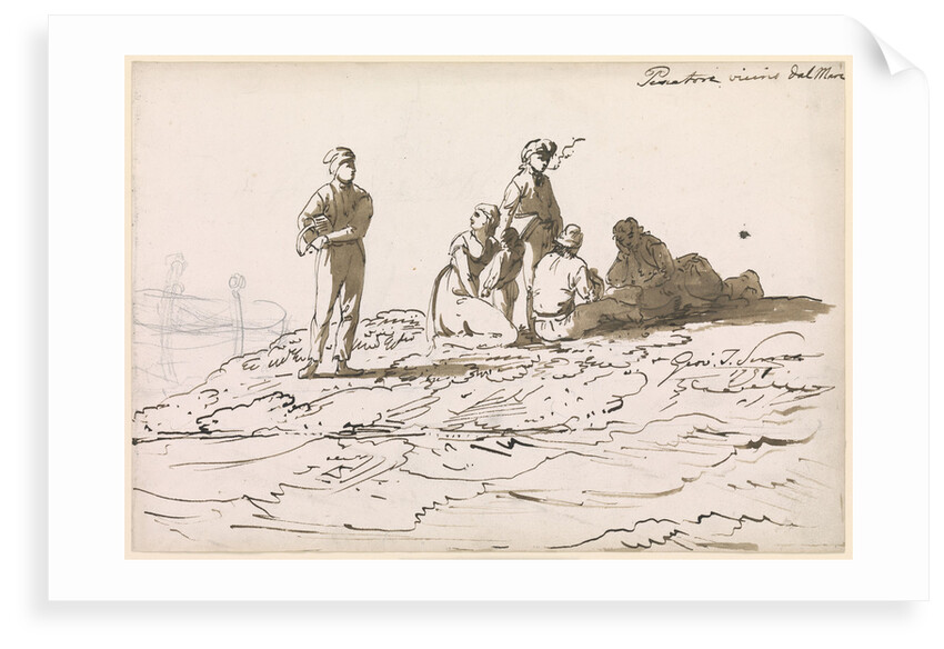 Neapolitan Fisherfolk by John Thomas Serres