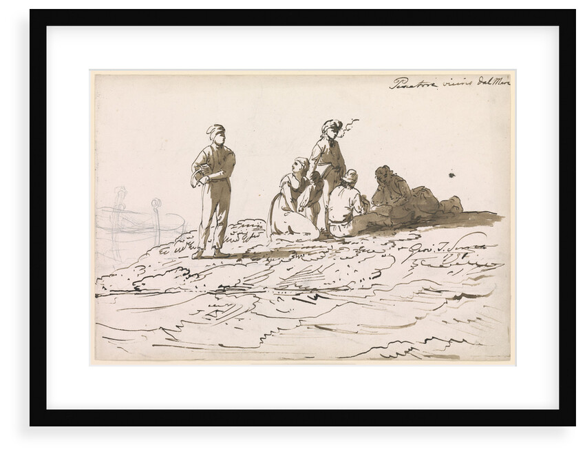 Neapolitan Fisherfolk by John Thomas Serres