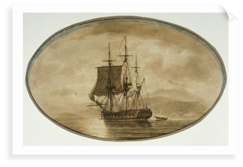 'Britannia' getting underway by Nicholas Pocock