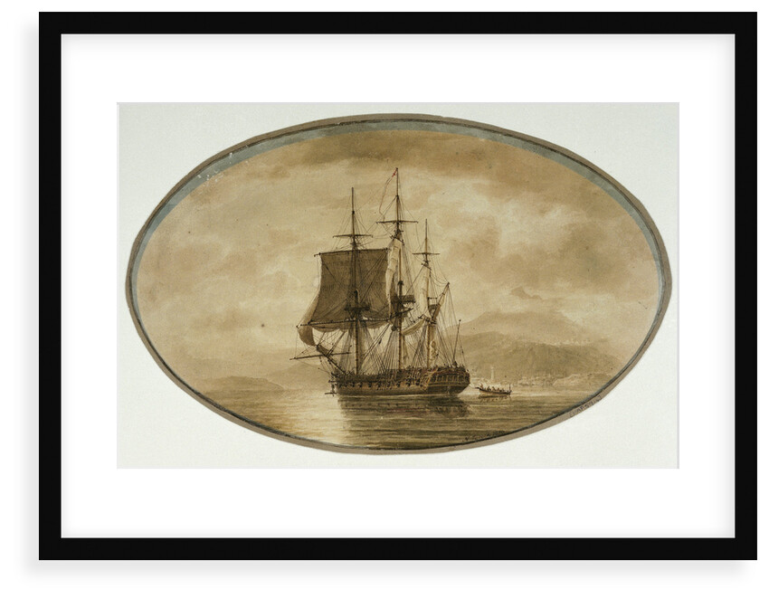'Britannia' getting underway by Nicholas Pocock