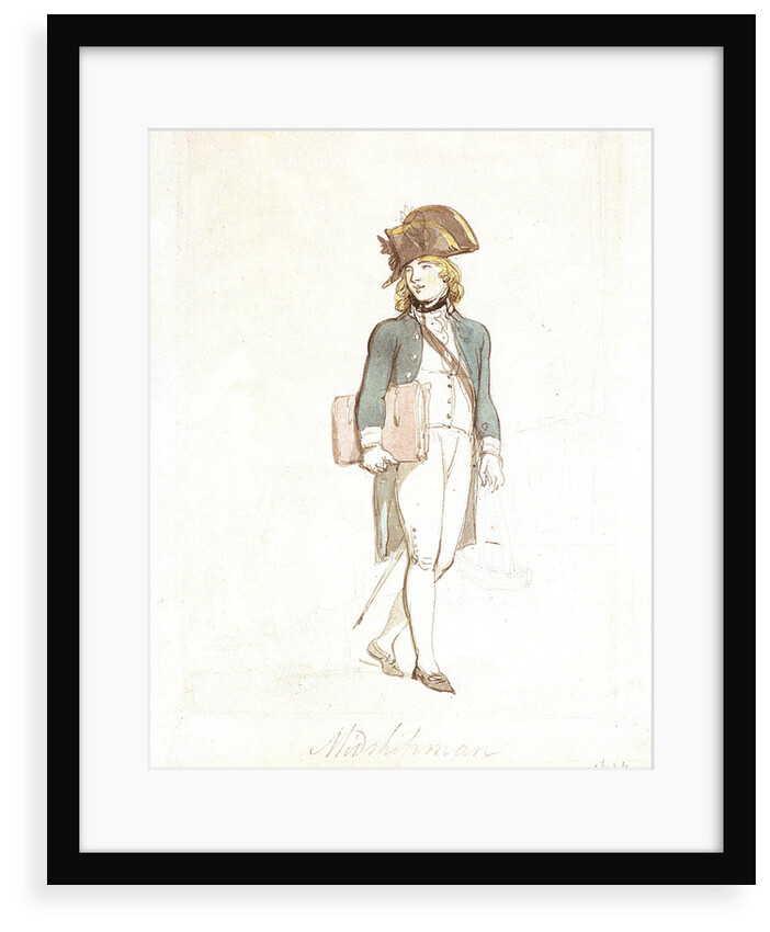 Midshipman by Thomas Rowlandson