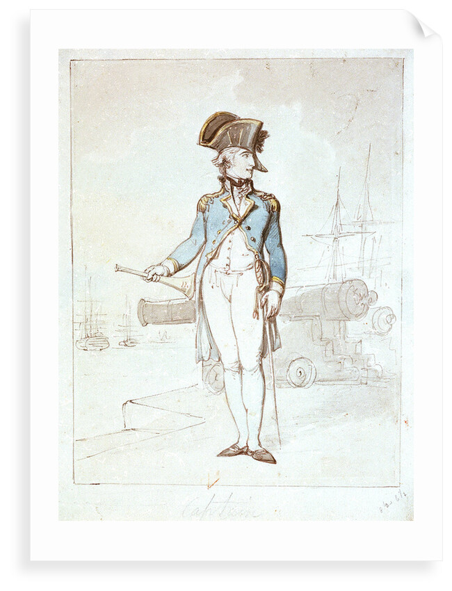 Captain by Thomas Rowlandson