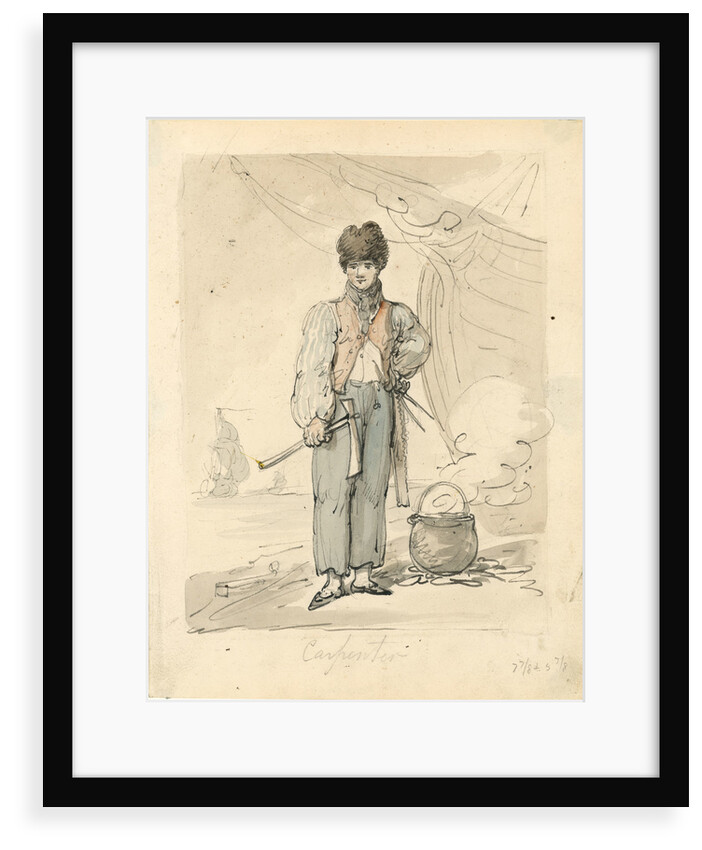 Carpenter by Thomas Rowlandson