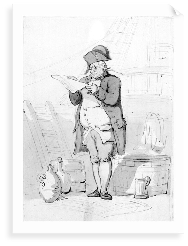 The Purser by Thomas Rowlandson
