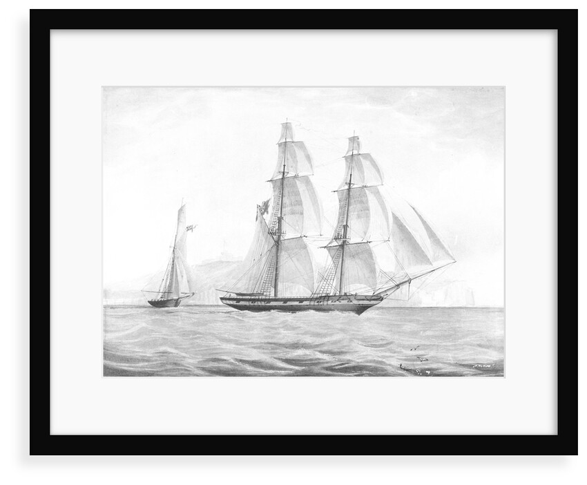 HM Brig 'Penguin' (1838) by unknown
