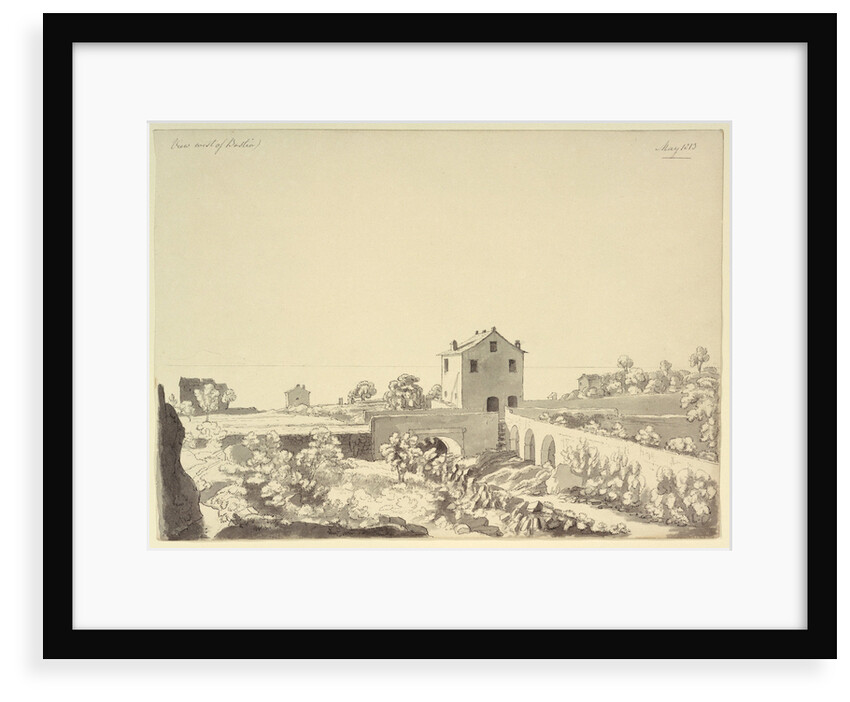 View west of Bastia, Corsica by R.J. Elliot