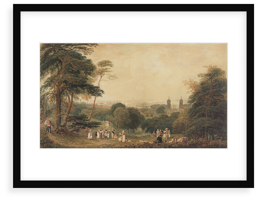 The Thames from Greenwich Park by Peter De Wint