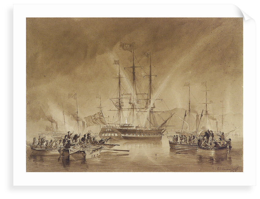 Visit of Queen Victoria to Edinburgh, 1842 by John Wilson Carmichael