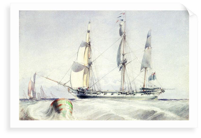 HMS 'Champion' by Calvert Richard Jones