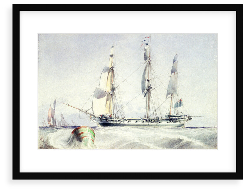 HMS 'Champion' by Calvert Richard Jones