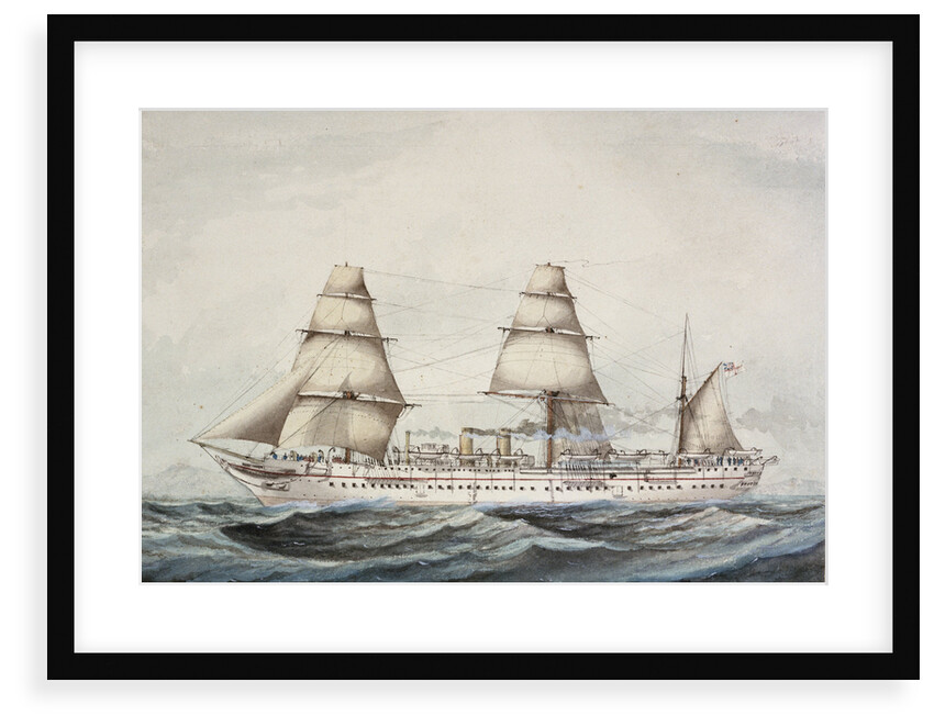 Troopship 'Orontes' (1862) by unknown