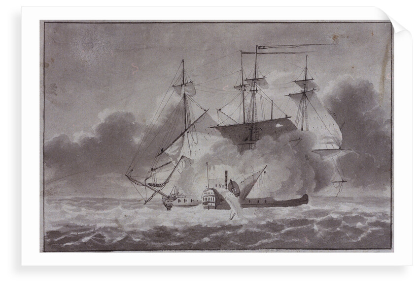 The 'Chesapeake' and 'Shannon' by O'Reily